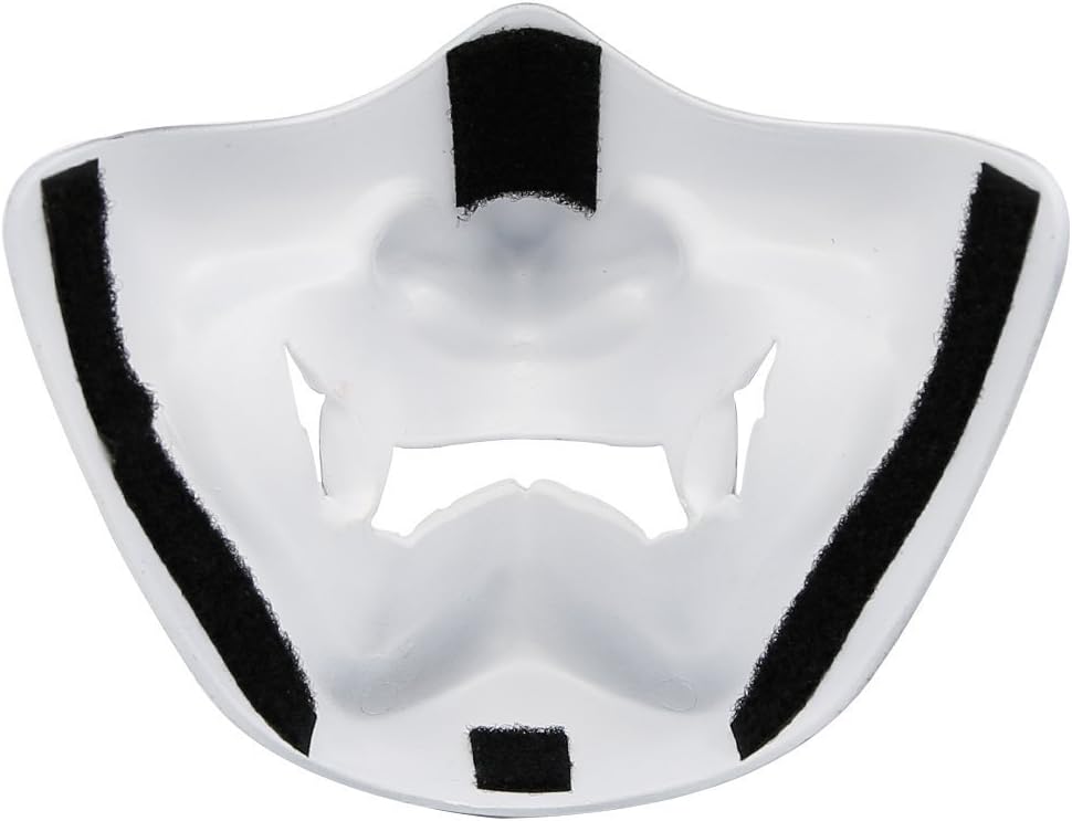 thumbnail image 4 of Máscara protectora táctica de media cara de demonio para Cosplay de plástico Airsoft Paintball, 4 of 4