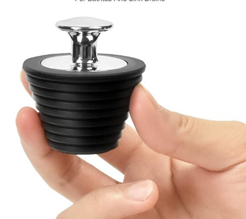 thumbnail image 2 of Tapón de bañera YONGSHENG negro, 2 of 3