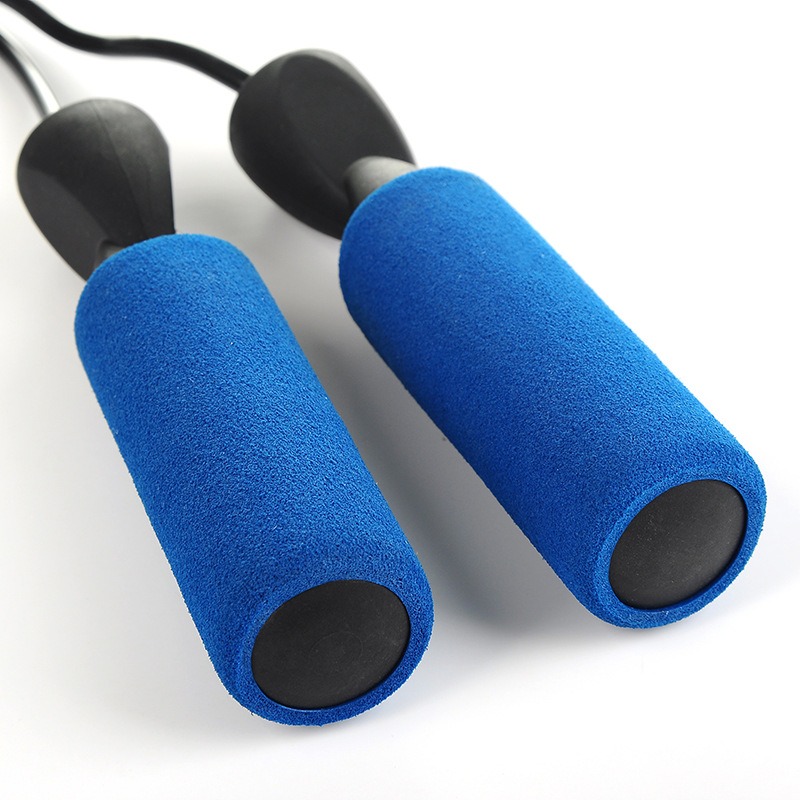 thumbnail image 4 of Cuerda para saltar Fitness Factor con longitud ajustable, cuerda para saltar sin enredos para entrenamiento en el gimnasio, crossfit, ejercicio físico, entrenamiento de resistencia..., 4 of 5