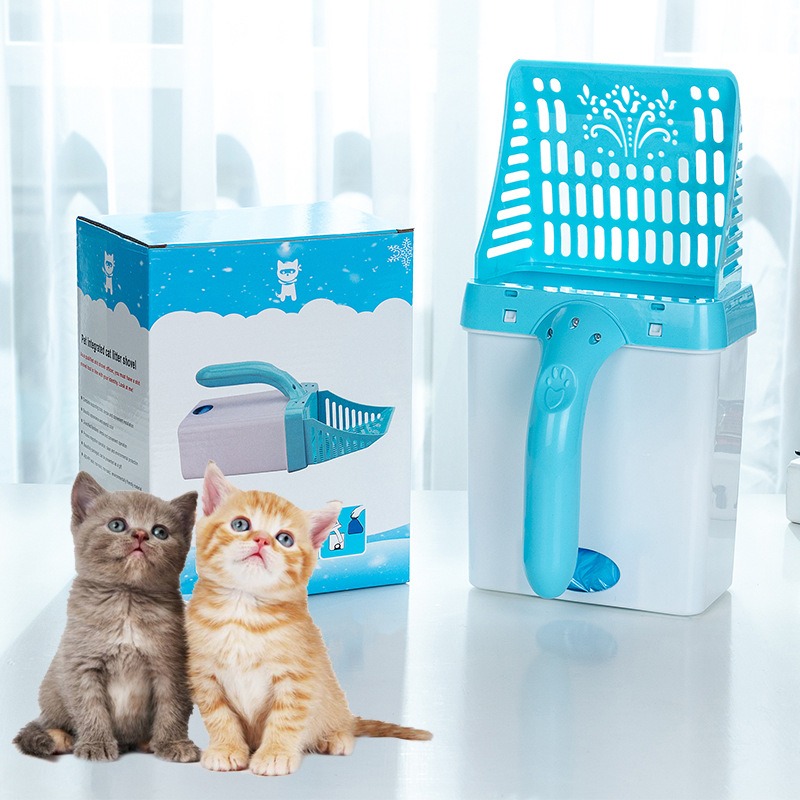 Recogedor de PET YONGSHENG Extraíble Cubo para Basura Juego de Excrementos