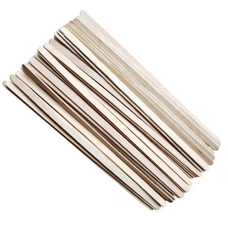thumbnail image 3 of Agitadores de café de madera, paquete de 1000 varillas desechables, varillas de madera de 5,5 pulgadas para café y cócteles, mezclador de bebidas de madera con extremos lisos,, 3 of 3