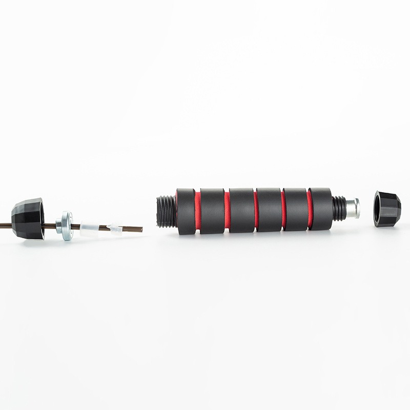 thumbnail image 5 of Cuerda para saltar, asas cómodas fácilmente ajustables, cable de 100 pulgadas, rodamientos de bolas de acero ergonómicos y mango antideslizante, lo mejor para entrenamiento aeróbico de veloc, 5 of 5