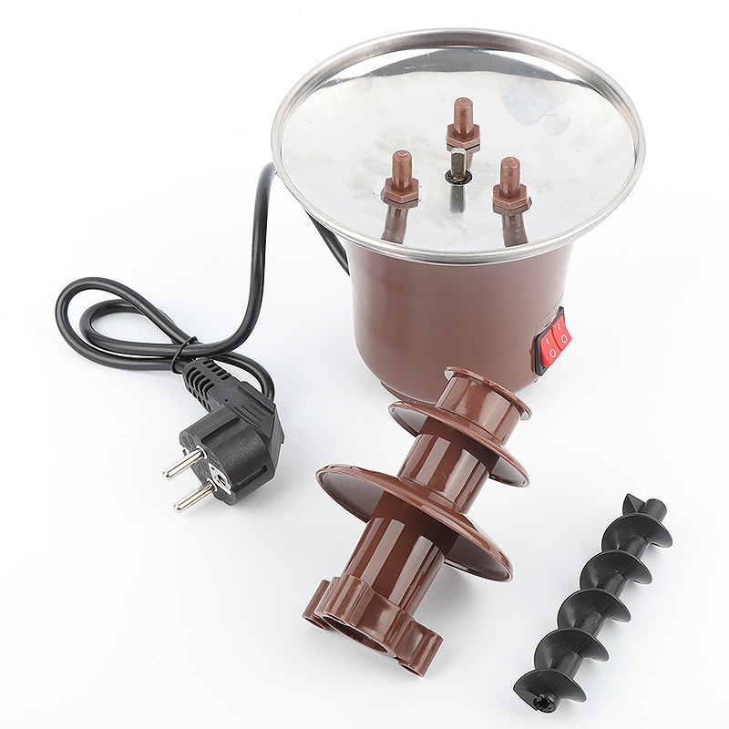 thumbnail image 4 of Fuente de fondue de chocolate YONGSHENG 110 V acero inoxidable 21 CM 14.5 CM, 4 of 4