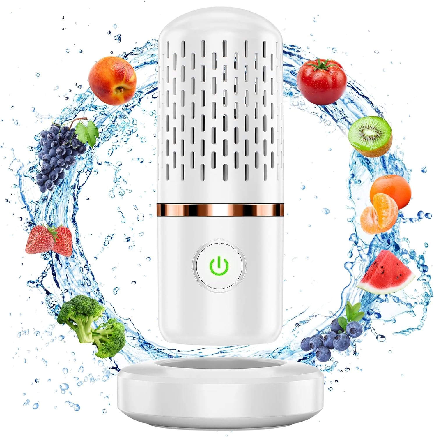 Lavadora de frutas y verduras YONGSHENG purificador de alimentos para utensilios de cocina