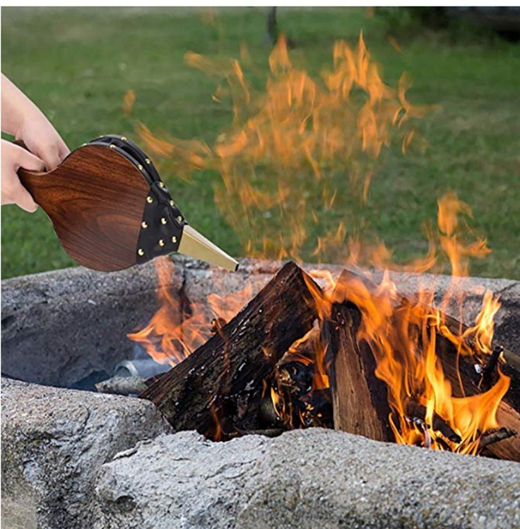 thumbnail image 4 of Soplador de Aire Manual de Madera YONGSHENG para Chimenea Acampar Barbacoa, 4 of 4