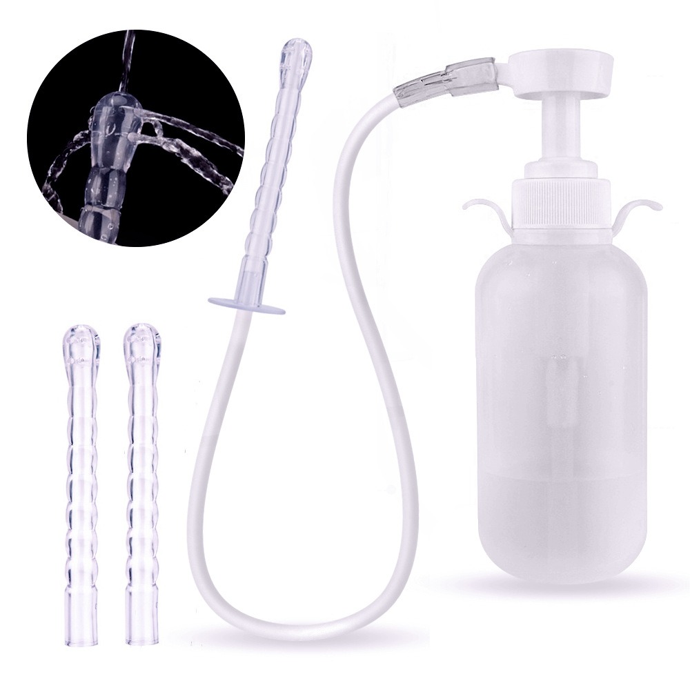 thumbnail image 1 of Sistema de limpieza vaginal natural de 300 ml, limpiador de ducha vaginal, kit de limpieza vaginal de ducha anal para limpieza/desintoxicación de colon, 1 of 4