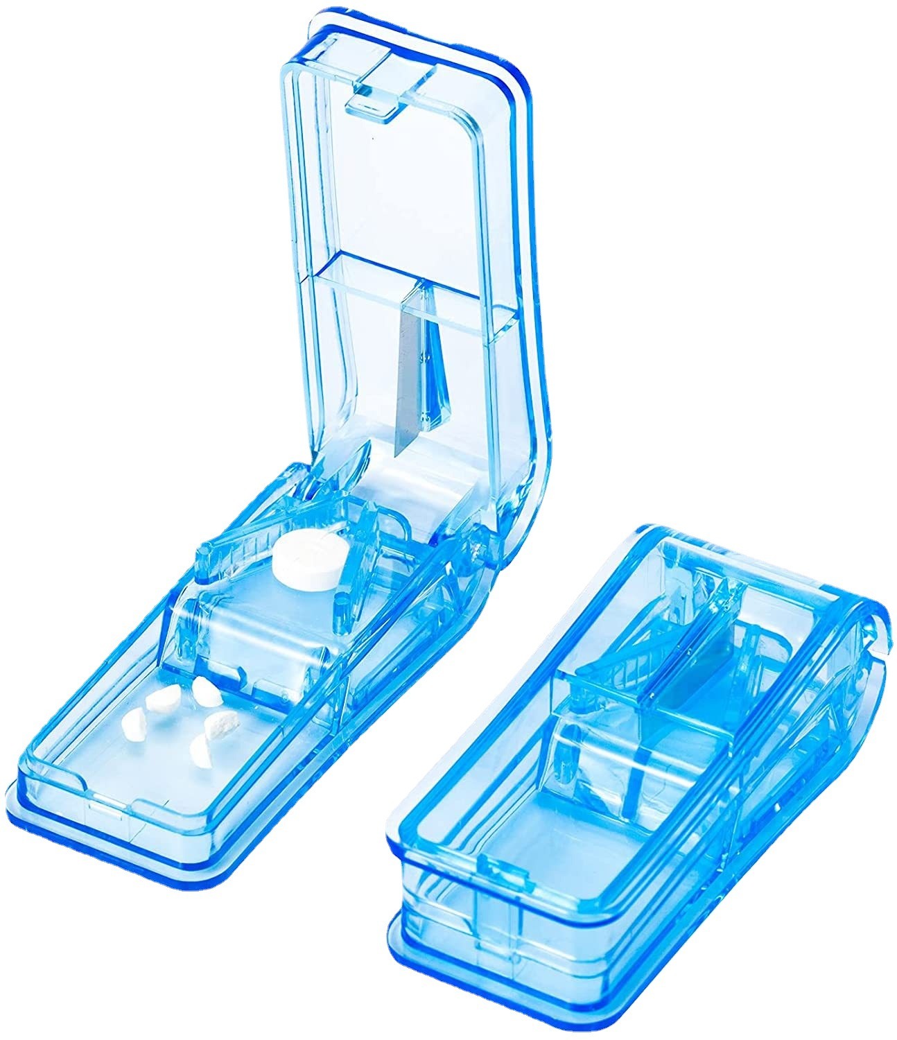 thumbnail image 1 of Pastilleros Profesionales YONGSHENG con Punta de Acero Inoxidable y Almacenamiento azul 2 piezas, 1 of 4