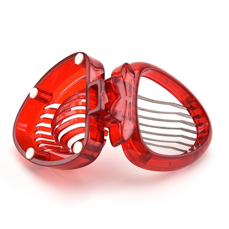 thumbnail image 2 of Diseño de fresa, rojo, herramienta de cocina cortadora de acero inoxidable, 2 of 4