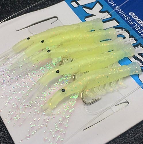 thumbnail image 2 of Aparejos de pesca luminosos que brillan en peces blandos/señuelos de camarones para agua salada/cebo de pesca de agua dulce, 2 of 4
