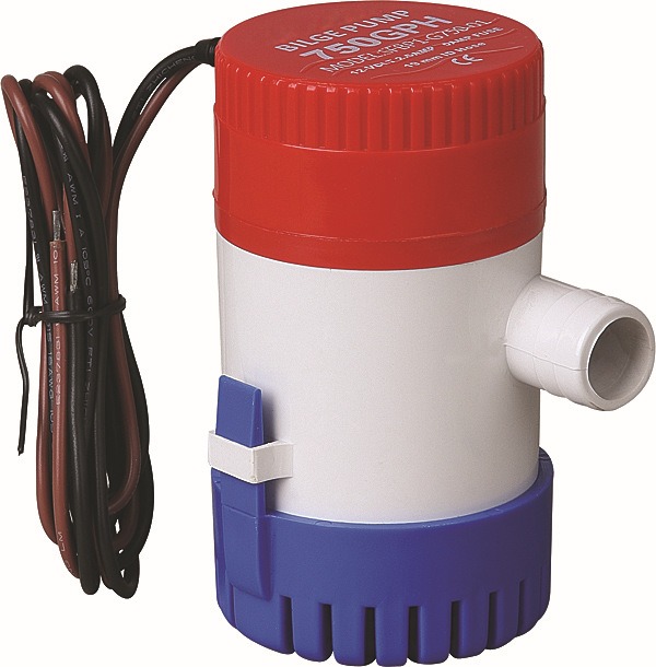 thumbnail image 2 of Bomba de achique para barco DC12V 1100GPH Bomba de achique pequeña Bomba de agua eléctrica de 12 voltios Bajo ruido, Bombas de achique eléctricas de plomería marina para barcos (1100gph 12v), 2 of 4