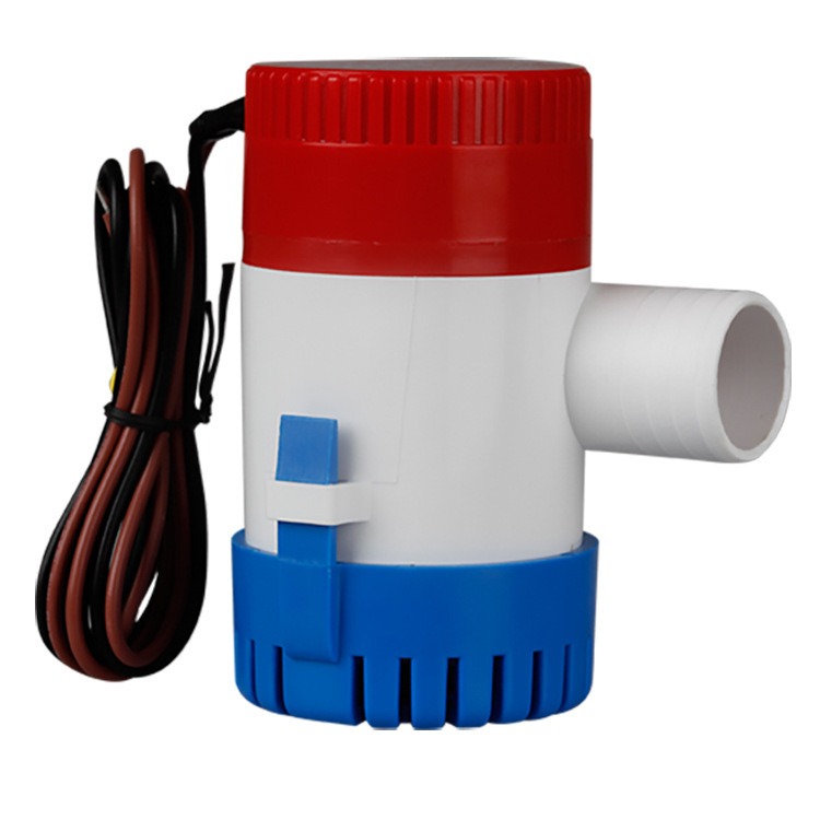 thumbnail image 1 of Bomba de achique para barco DC12V 1100GPH Bomba de achique pequeña Bomba de agua eléctrica de 12 voltios Bajo ruido, Bombas de achique eléctricas de plomería marina para barcos (1100gph 12v), 1 of 4