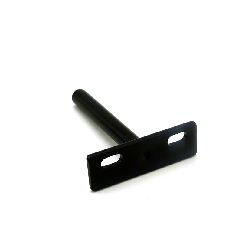 thumbnail image 4 of 4 soportes flotantes para estante de 4 pulgadas, soporte de soporte para estante ciego negro resistente, soportes ocultos para estante montado en la pared con tornillos y tapones de pared, 4 of 4