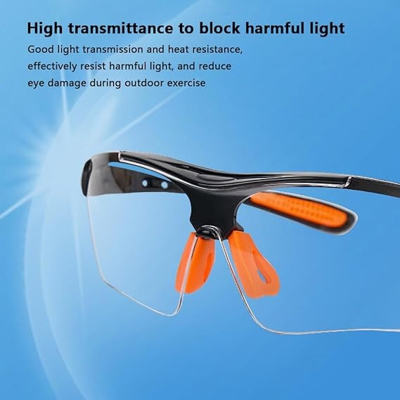 thumbnail image 3 of Gafas protectoras Gafas de sobreprotección de 1 pieza Protección ocular transparente Ligeras y confiables para entornos y actividades de trabajo, 3 of 4
