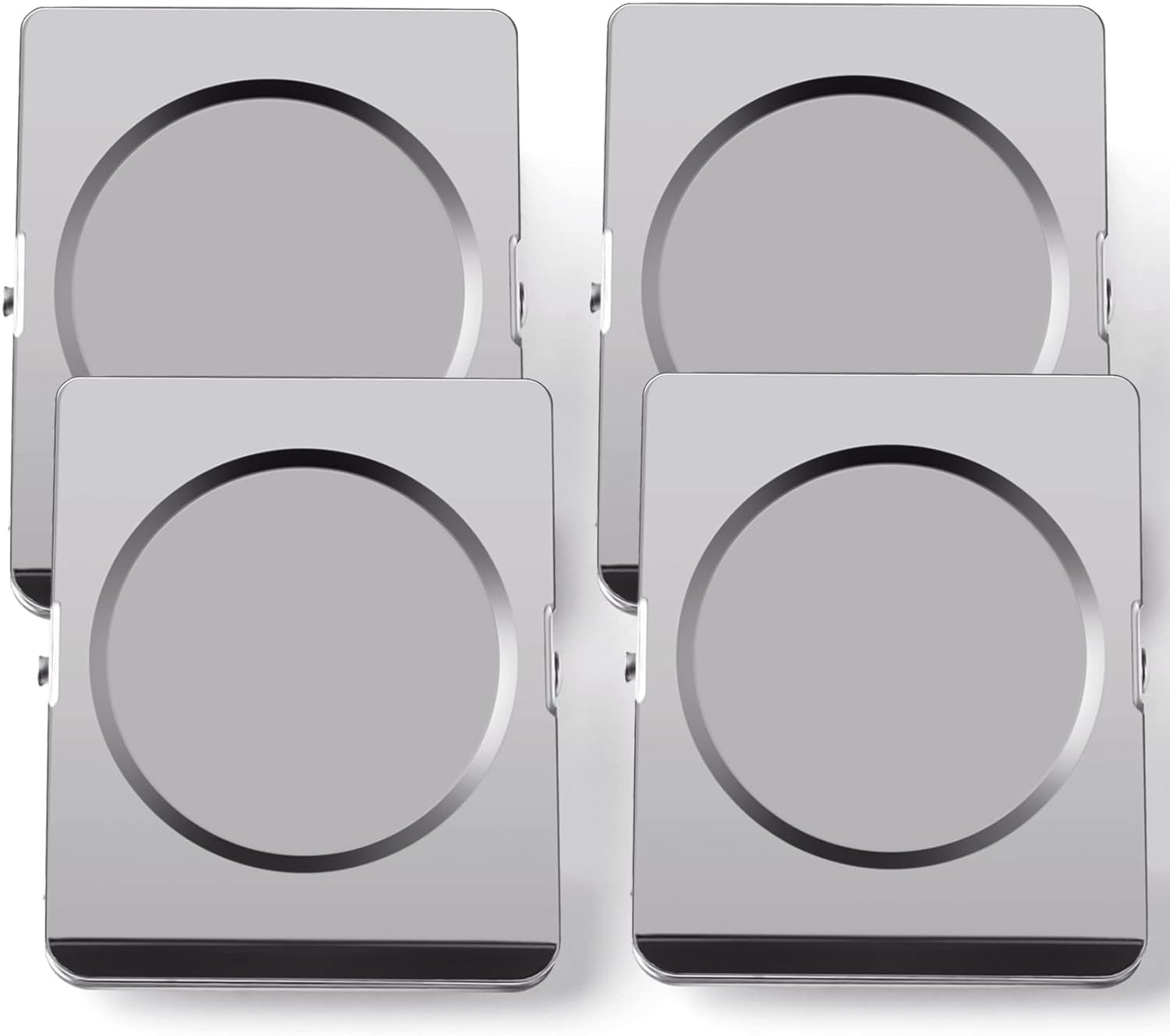 Paquete de 4 clips magnéticos resistentes YONGSHENG imanes de clip extra grandes 2,2 pulgadas
