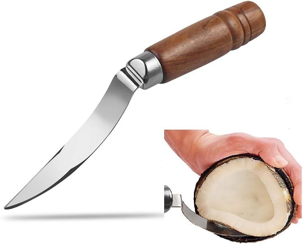 thumbnail image 4 of Juego de Herramientas YONGSHENG Abrir Cocos Cuchillo Martillo Acero Inoxidable, 4 of 4