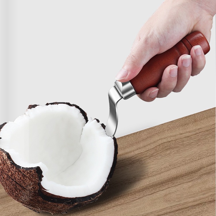 thumbnail image 2 of Juego de Herramientas YONGSHENG Abrir Cocos Cuchillo Martillo Acero Inoxidable, 2 of 4
