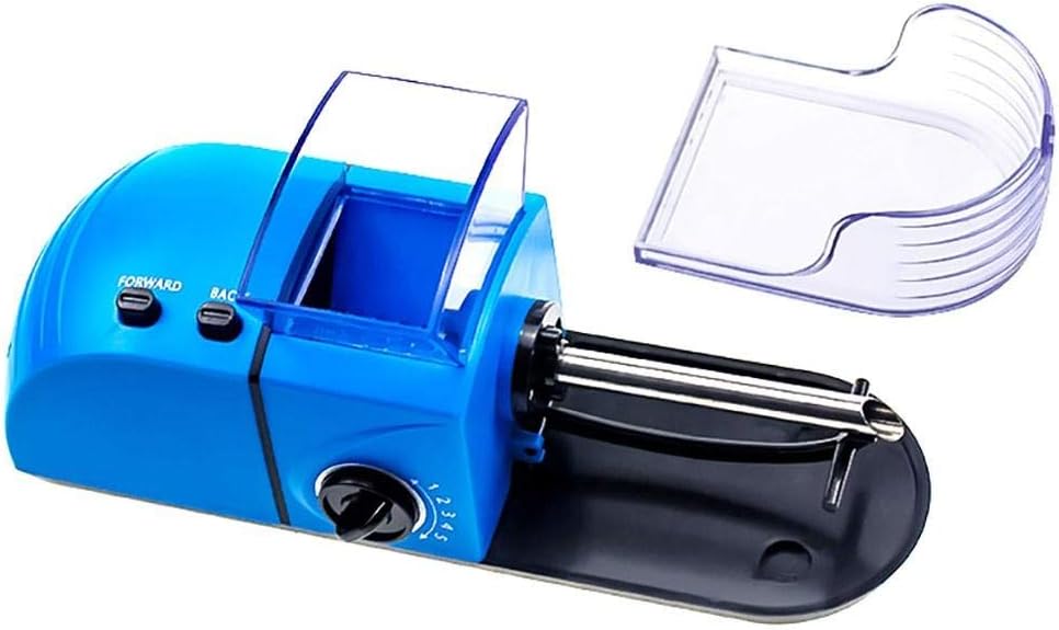 thumbnail image 4 of Azul - Rodillo de cigarrillo eléctrico portátil de 8 mm Rodillo de cigarrillo automático Rodillo de cigarrillo de inyección automática Rodillo de cigarrillo eléctrico automático Rodillo de c, 4 of 5