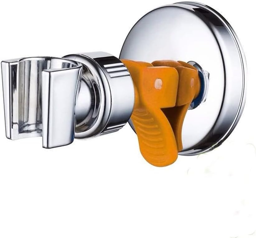 Soporte de ducha con rotación de 360 ° Soporte de ventosa, soporte de cabezal de ducha ajustable Soporte de cabezal de ducha con ventosa de ducha extraíble montado en la pared requerido