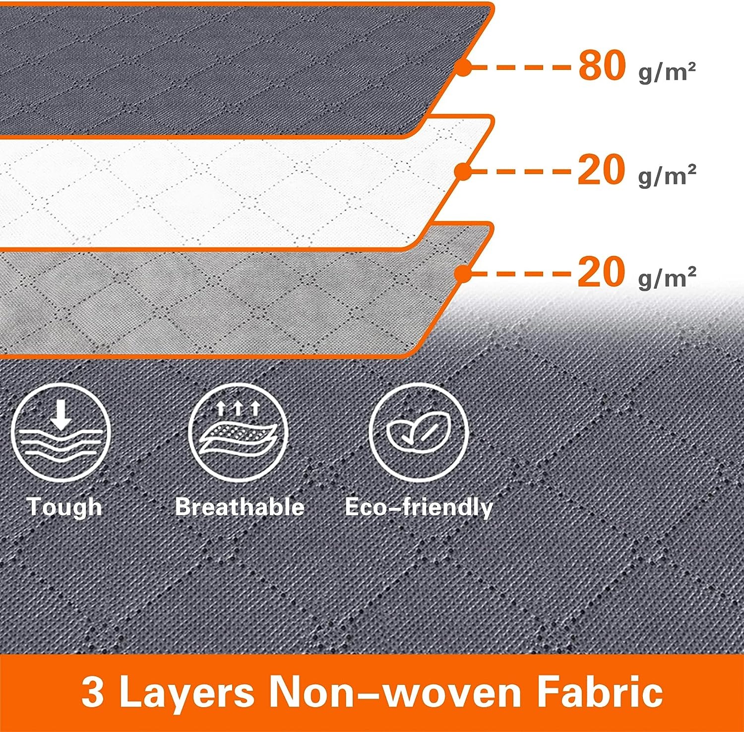 thumbnail image 4 of Bolsas de almacenamiento debajo de la cama YONGSHENG bolsa de ropa plegable contenedores de gran capacidad 3 uds., 4 of 5