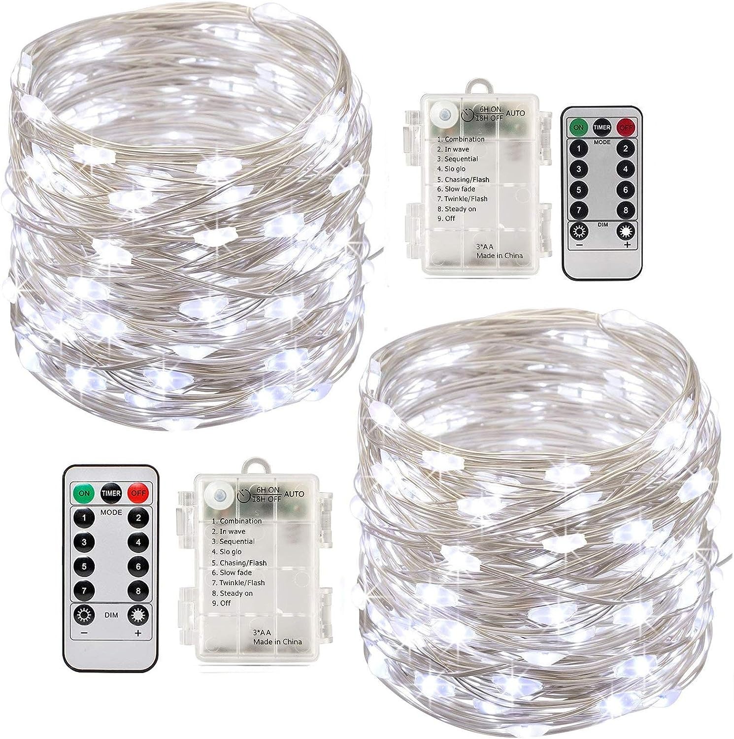 thumbnail image 5 of Cadena de Luces LED con Pilas YONGSHENG 100 LED 10 m IP65, 5 of 5