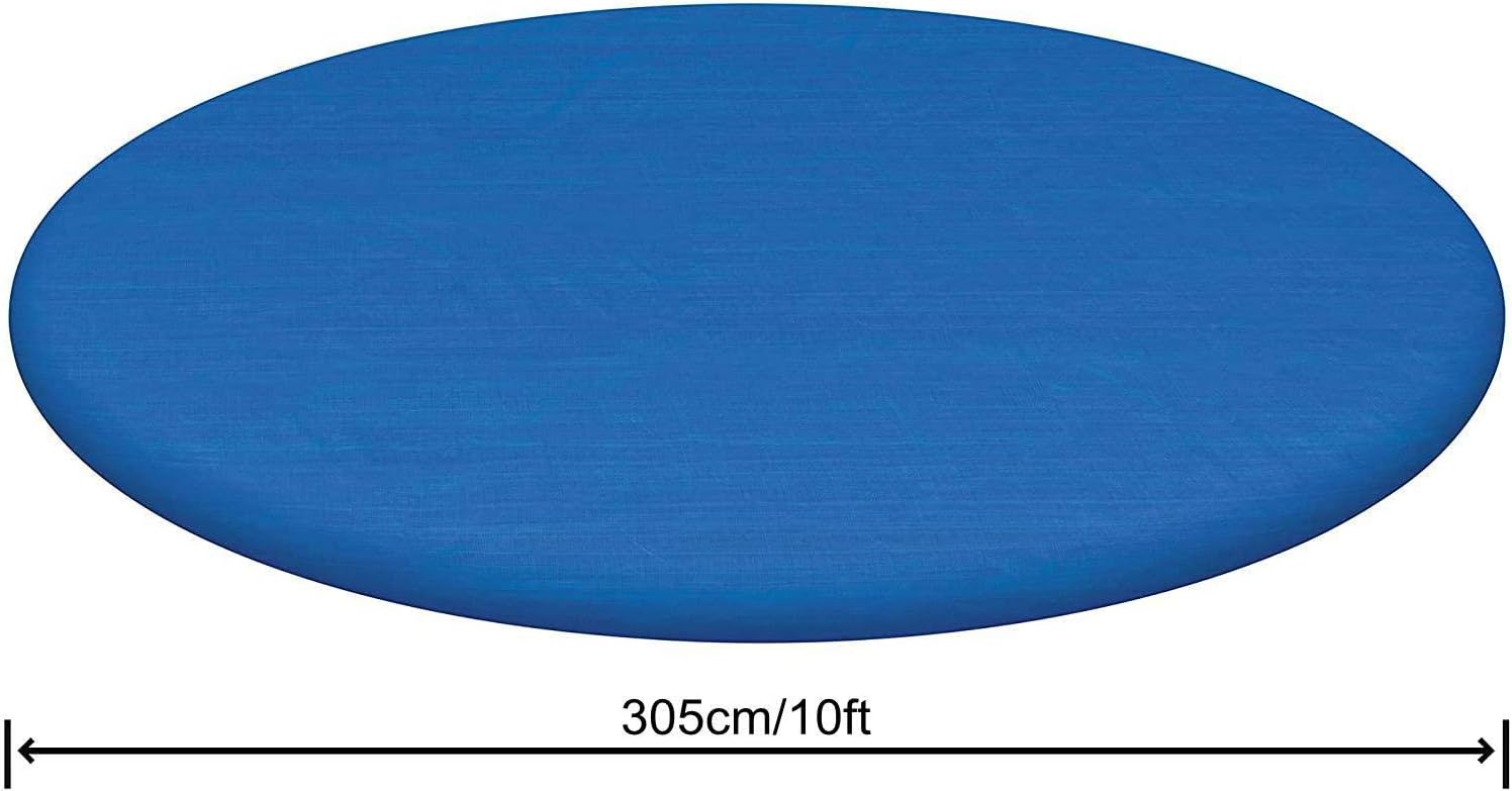 thumbnail image 2 of Cobertor para piscinas YONGSHENG redondas y tubulares 305 cm azul, 2 of 4