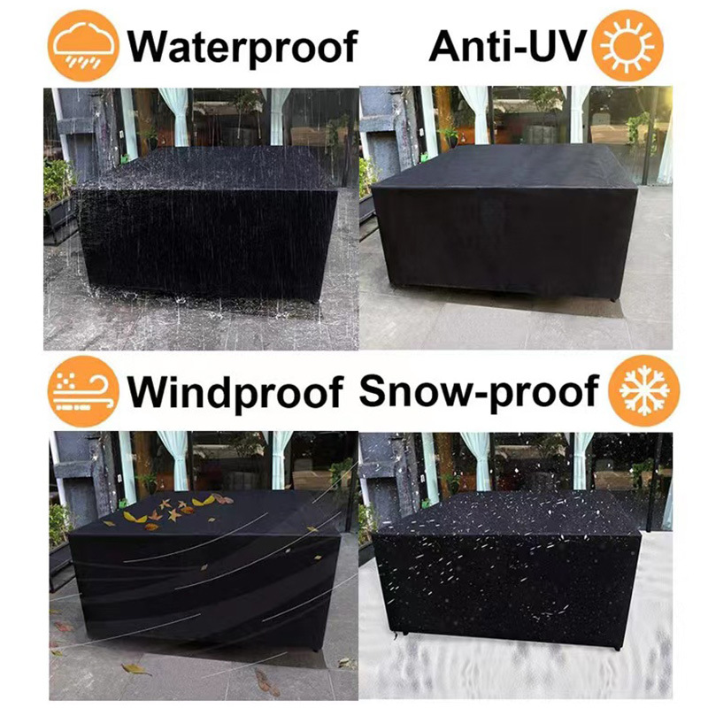 thumbnail image 4 of Funda para mueble YONGSHENG negra 420D 120*120*74cm, 4 of 5