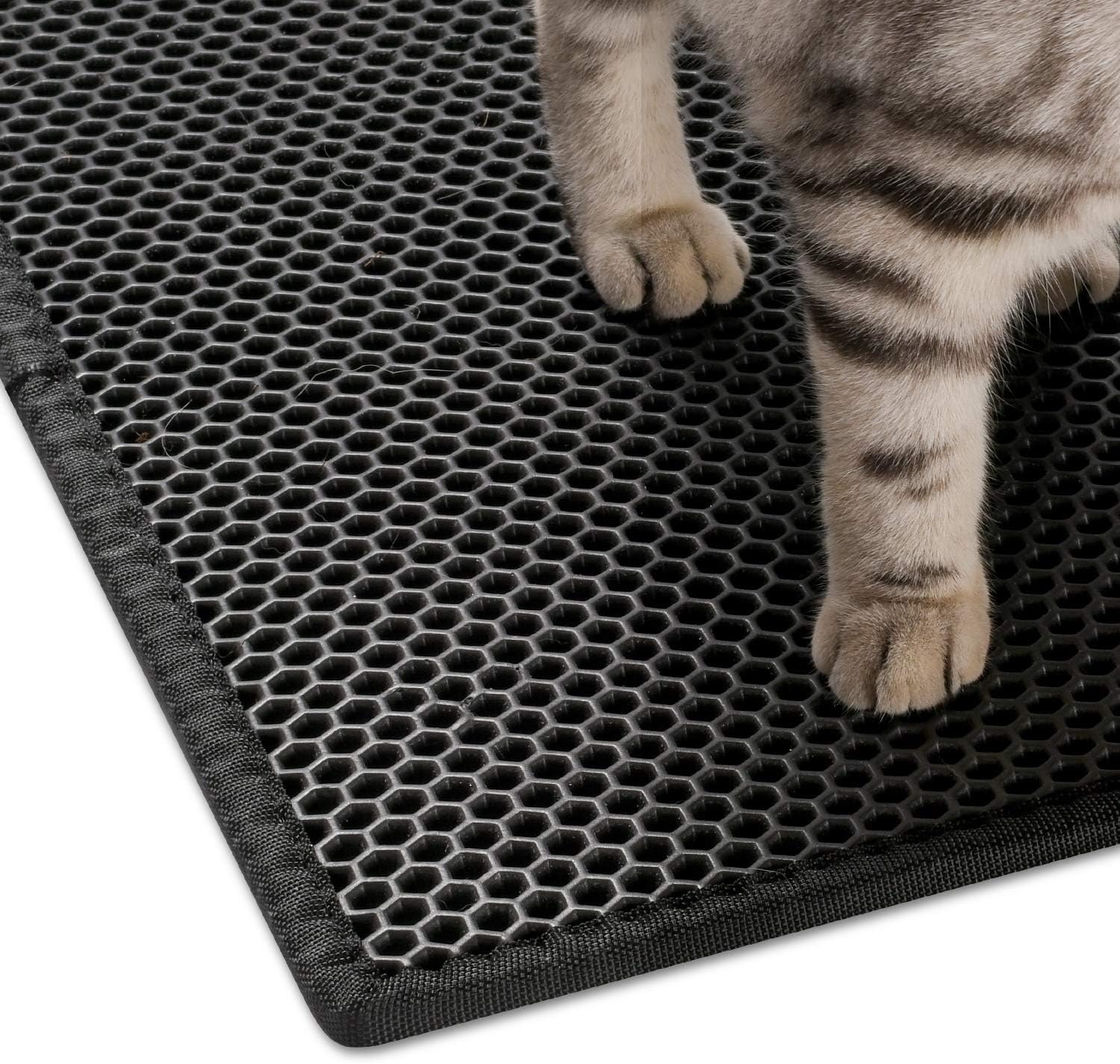 thumbnail image 4 of 2 esteras de arena para gatos YONGSHENG 45*60CM negras, 4 of 5