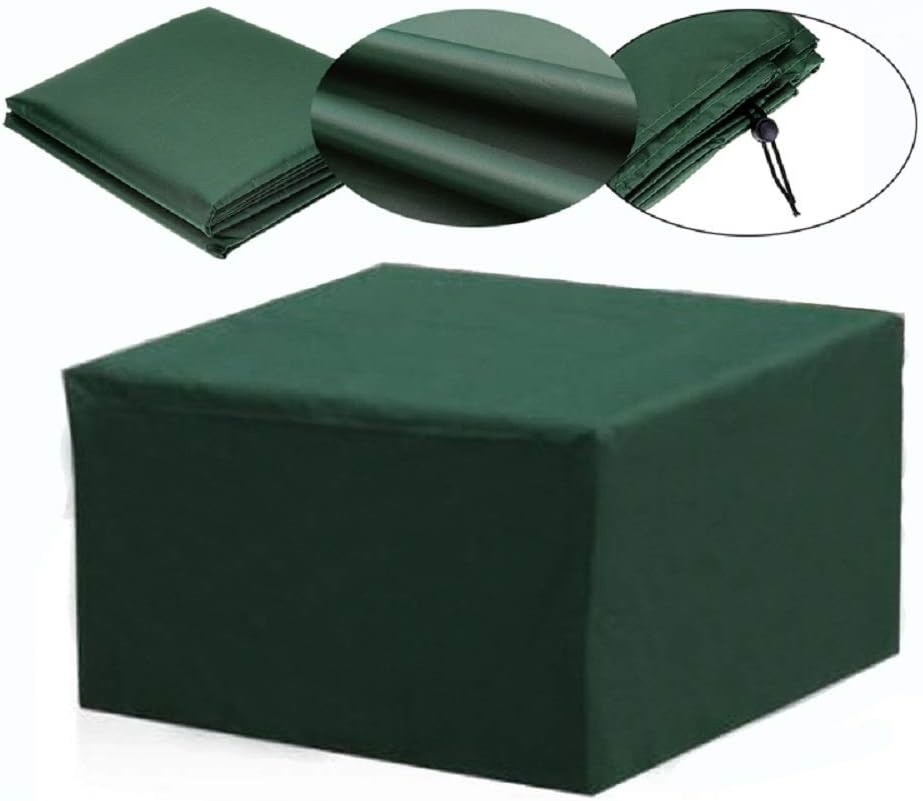 thumbnail image 2 of Funda rectangular impermeable para muebles de jardín, protección UV, (verde) 180*120*70cm, 2 of 5