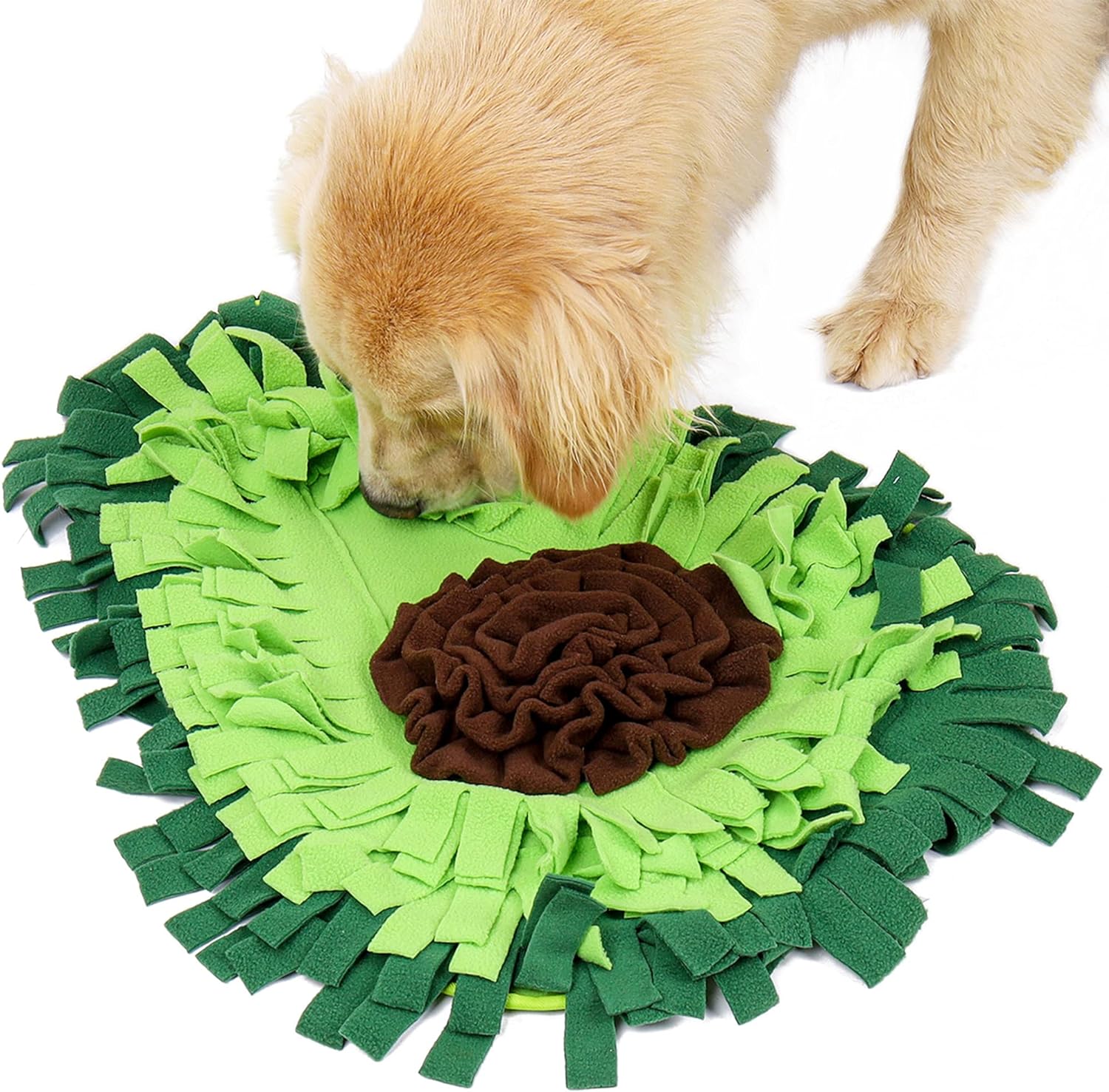 thumbnail image 5 of Alfombrilla Antideslizante para olfatear Perros (43 x 58 cm), Alfombrilla para olfatear para Perros pequeños y Grandes, Juego de tapete de Actividad Lavable, cómodo y sólido, Verde, 5 of 5