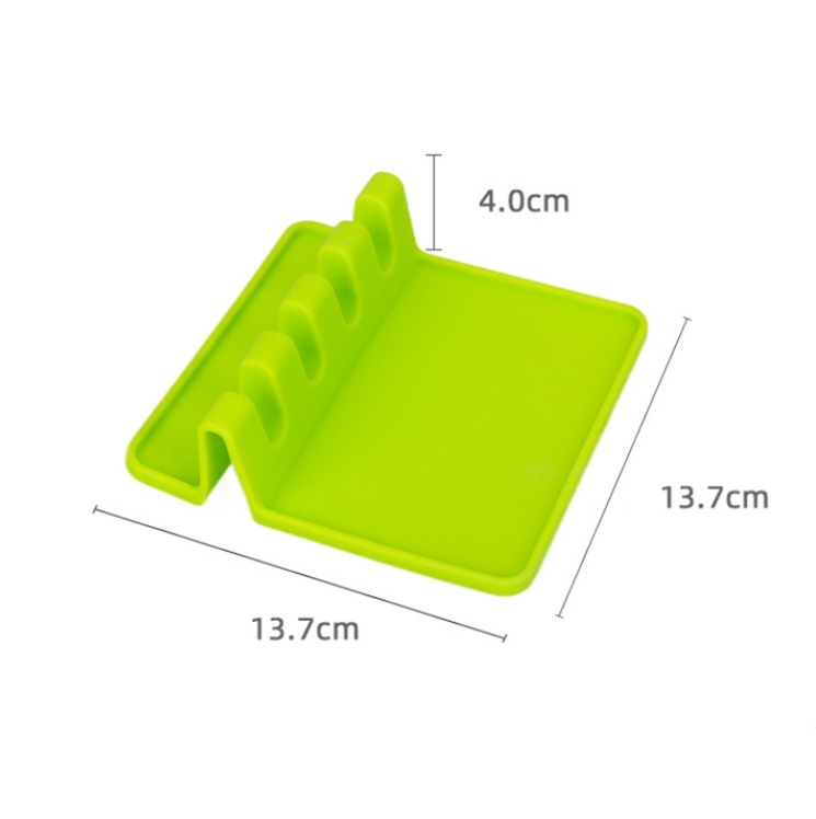 thumbnail image 2 of Reposacucharas de Cocina YONGSHENG Silicona Verde, 2 of 5