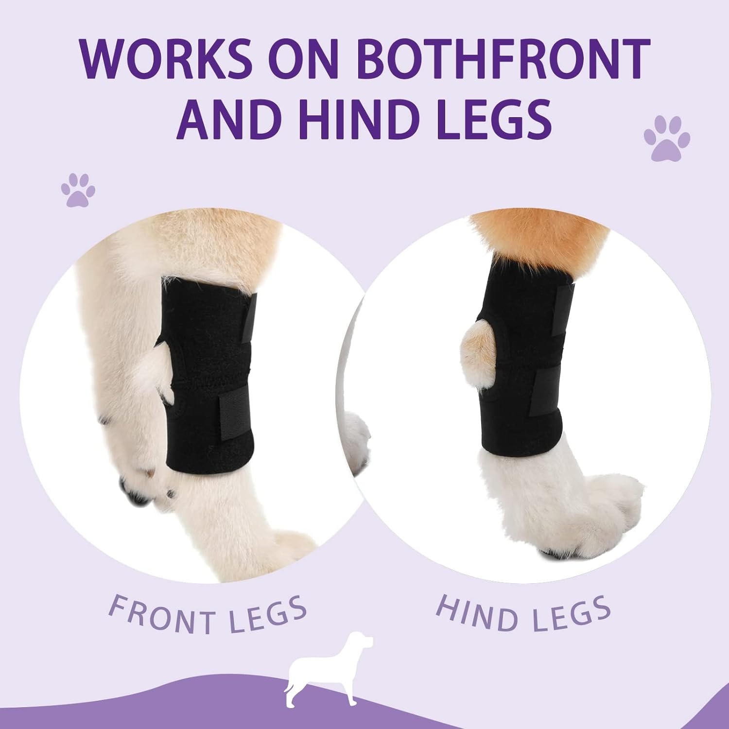 thumbnail image 2 of Soporte para patas de perro YONGSHENG Vendaje protector de patas L, 2 of 5