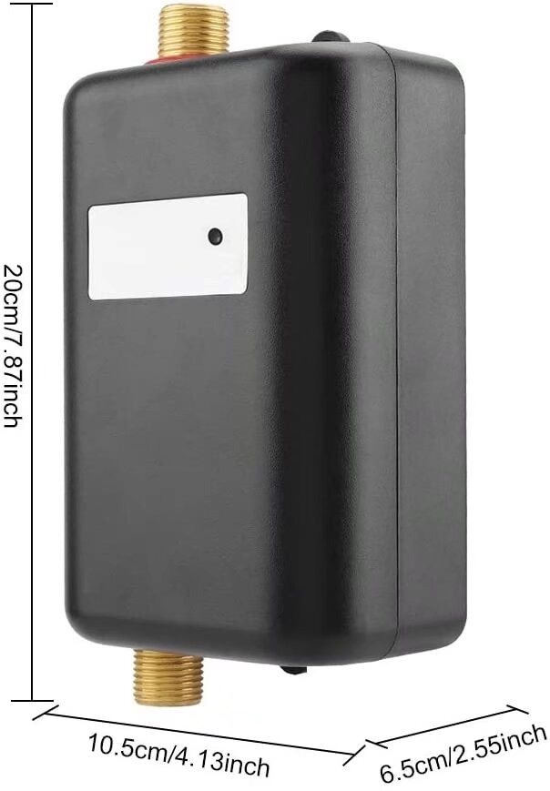 thumbnail image 4 of Calentador de agua instantáneo eléctrico de 220 V, adecuado para convertir agua fría en agua caliente, temperatura de flujo de agua ajustable para cocina y baño, 4 of 4