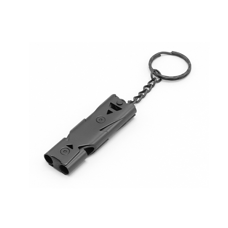 thumbnail image 3 of Silbato de entrenamiento para perros negro, silbato ultrasónico ajustable profesional para perros de 150 decibelios con cordón gratuito para Camping Rescue Ra, 3 of 5