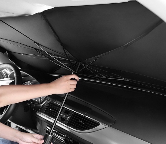 thumbnail image 5 of Sombrilla para parabrisas de coche YONGSHENG nueva 80x140 CM plegable Anti-UV, 5 of 5