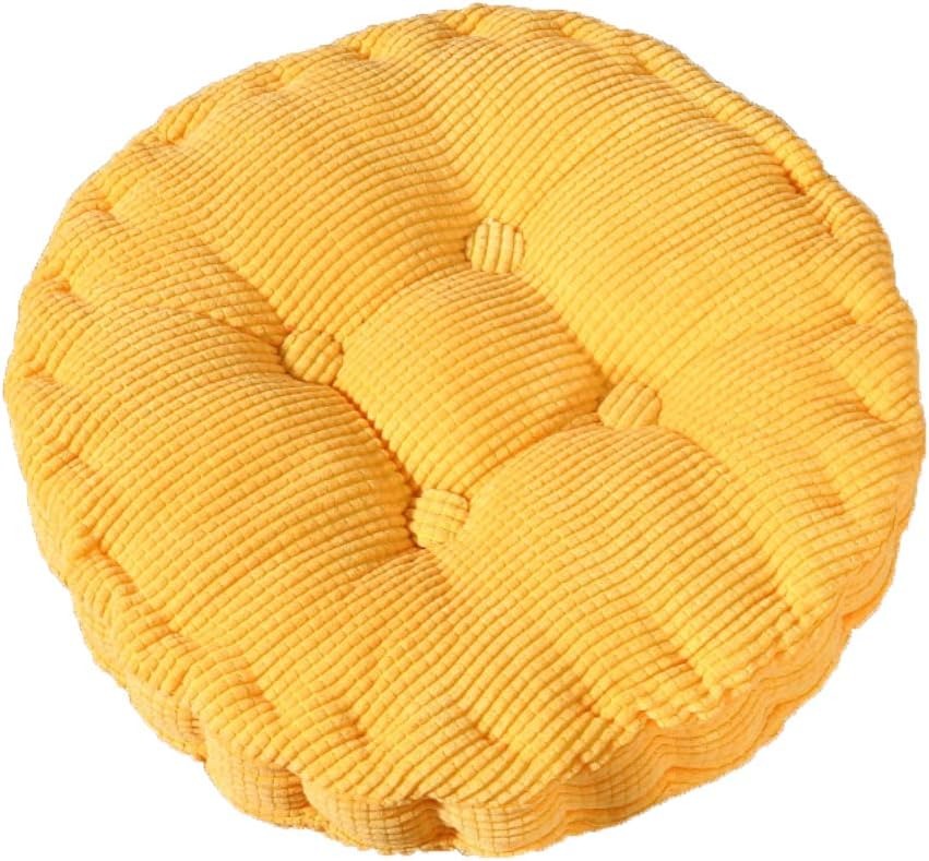 thumbnail image 1 of Cojín Para silla YONGSHENG redondo amarillo 40x40cm, 1 of 5
