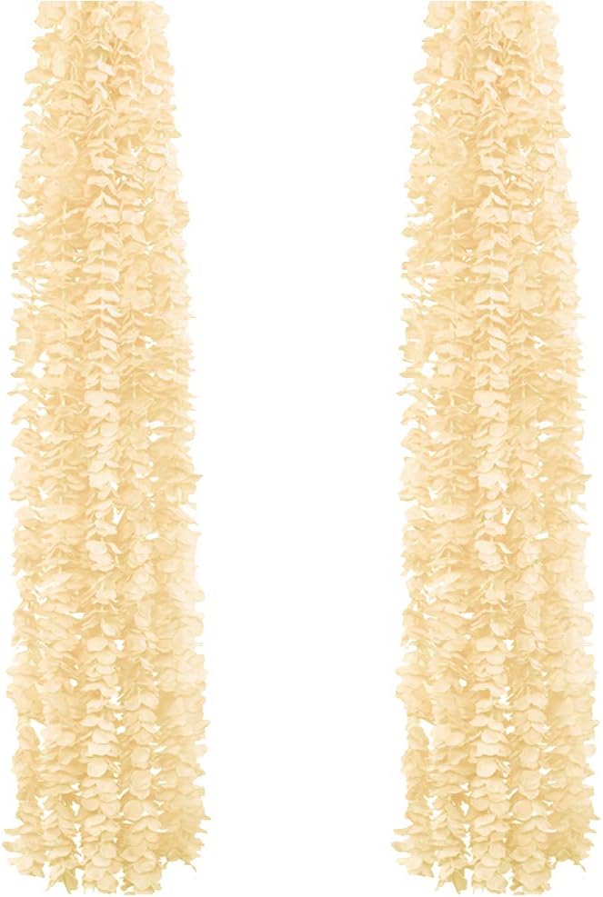 Guirnalda de Flores de Seda Artificial YONGSHENG 10 Piezas 100 cm