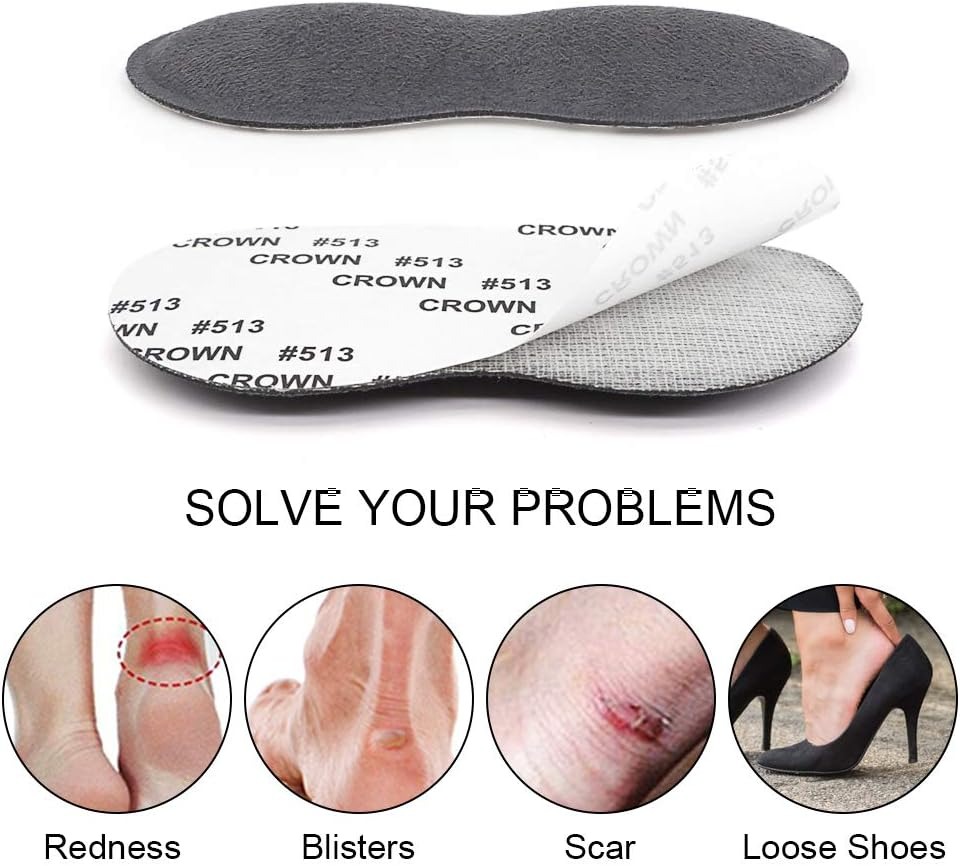 thumbnail image 2 of Taloneras para hombres y mujeres YONGSHENG inserciones autoadhesivas para el talón 2 pares + 1 par extra, 2 of 5