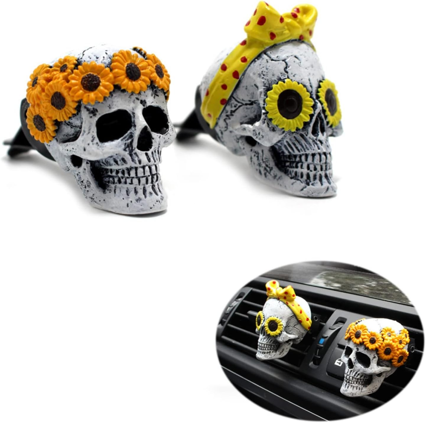 thumbnail image 2 of Clip ambientador de coche, accesorios decorativos de ventilación de aire de coche, decoración de aire acondicionado de coche, regalo de decoración navideña aromática, 2 of 3