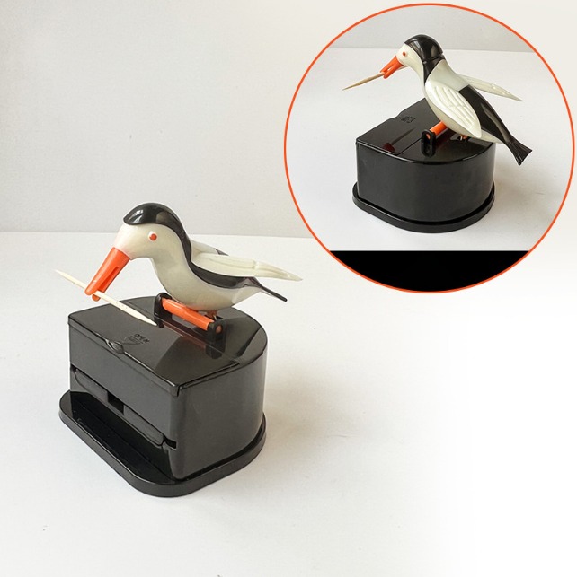 thumbnail image 1 of White Birds White Wings Little Bird Dispensador de palillos de dientes creativo, 1 of 4