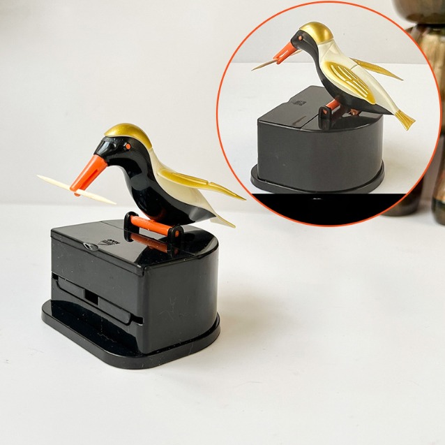 Dispensador de palillos de dientes YONGSHENG Little Bird Creative Push ABS