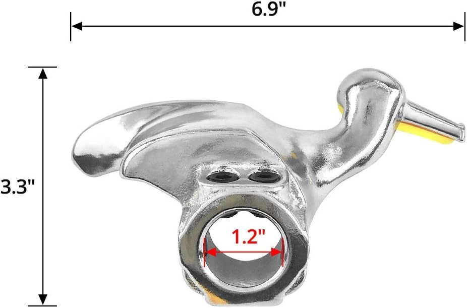 thumbnail image 3 of Desmontador de neumáticos, herramienta de cabeza de pato de montaje de cambiador de neumáticos de automóvil con 1 par de protectores de llanta para reemplazo, acero fundido, 30 mm, 3 of 5