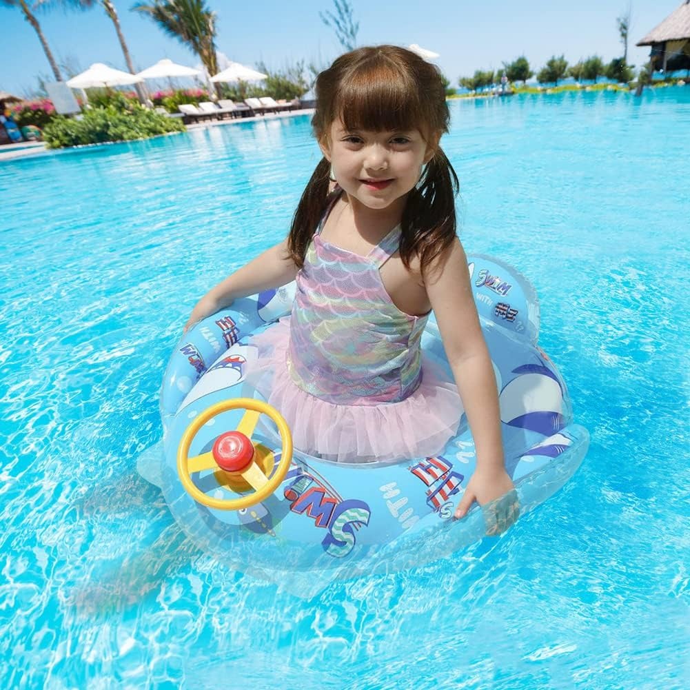 Colchón De Aire Para Piscina Flotador Playa Anillo De Verano Piscina Inflable Linda Forma De Playa Nadar Rio Piscina Flotante Herramientas Para Ninos