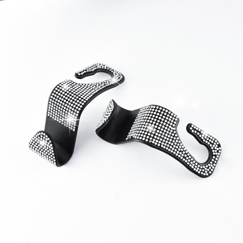 thumbnail image 2 of Gancho para reposacabezas de asiento de coche, asiento delantero, ganchos para coche, perchas para coche, percha para asiento de coche, asiento trasero, paquete de 6, 2 of 5