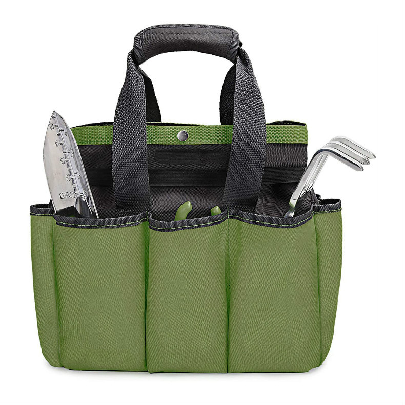 thumbnail image 1 of Bolsa de herramientas de jardinería resistente, bolsa de almacenamiento organizadora de jardín, bolsa de soporte para herramientas de jardín (herramientas no incluidas), almacenamiento de ja, 1 of 5