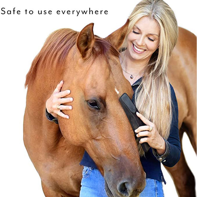 thumbnail image 3 of Herramienta de aseo suave para caballos, perros y gatos, herramienta para quitar el pelo, arreglar y quitar el pelo (3 unidades), 3 of 5